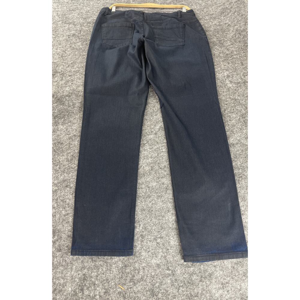CECIL Jeans Womens 18 Tall Scarlett Straight Denim Pants Dark Indigo Wash N313 - Picture 7 of 13